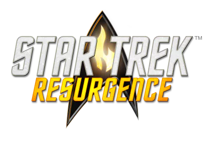 Star Trek: Resurgence logo in high definition for desktop wallpaper and background.