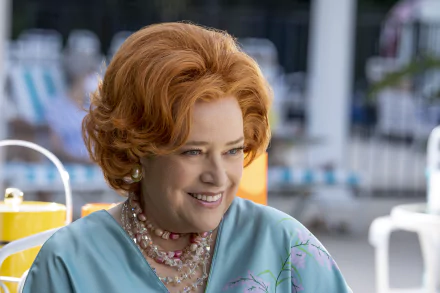 A smiling red-haired woman from Are You There God? It's Me, Margaret. movie, captured in HD for a desktop wallpaper.
