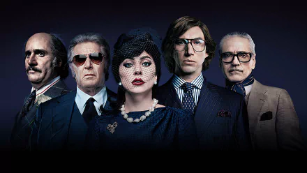 movie House of Gucci HD Desktop Wallpaper | Background Image