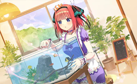 Nino Nakano Anime The Quintessential Quintuplets HD Desktop Wallpaper | Background Image