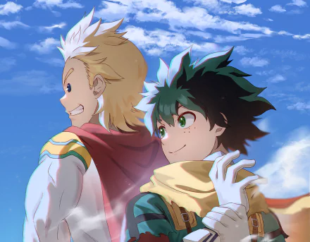  Mirio &amp; Midoriya by SHIN