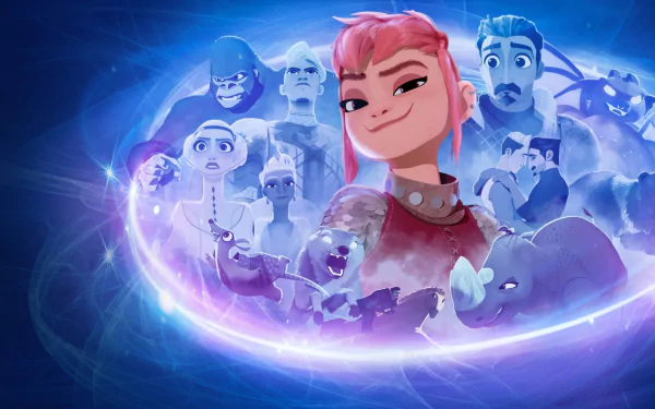 movie Nimona HD Desktop Wallpaper | Background Image