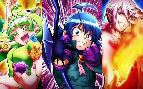 Anime Mairimashita! Iruma-kun HD Desktop Wallpaper | Background Image