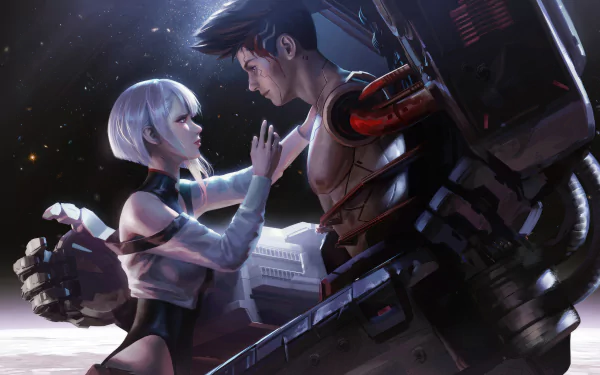 Anime Cyberpunk: Edgerunners HD Desktop Wallpaper | Background Image