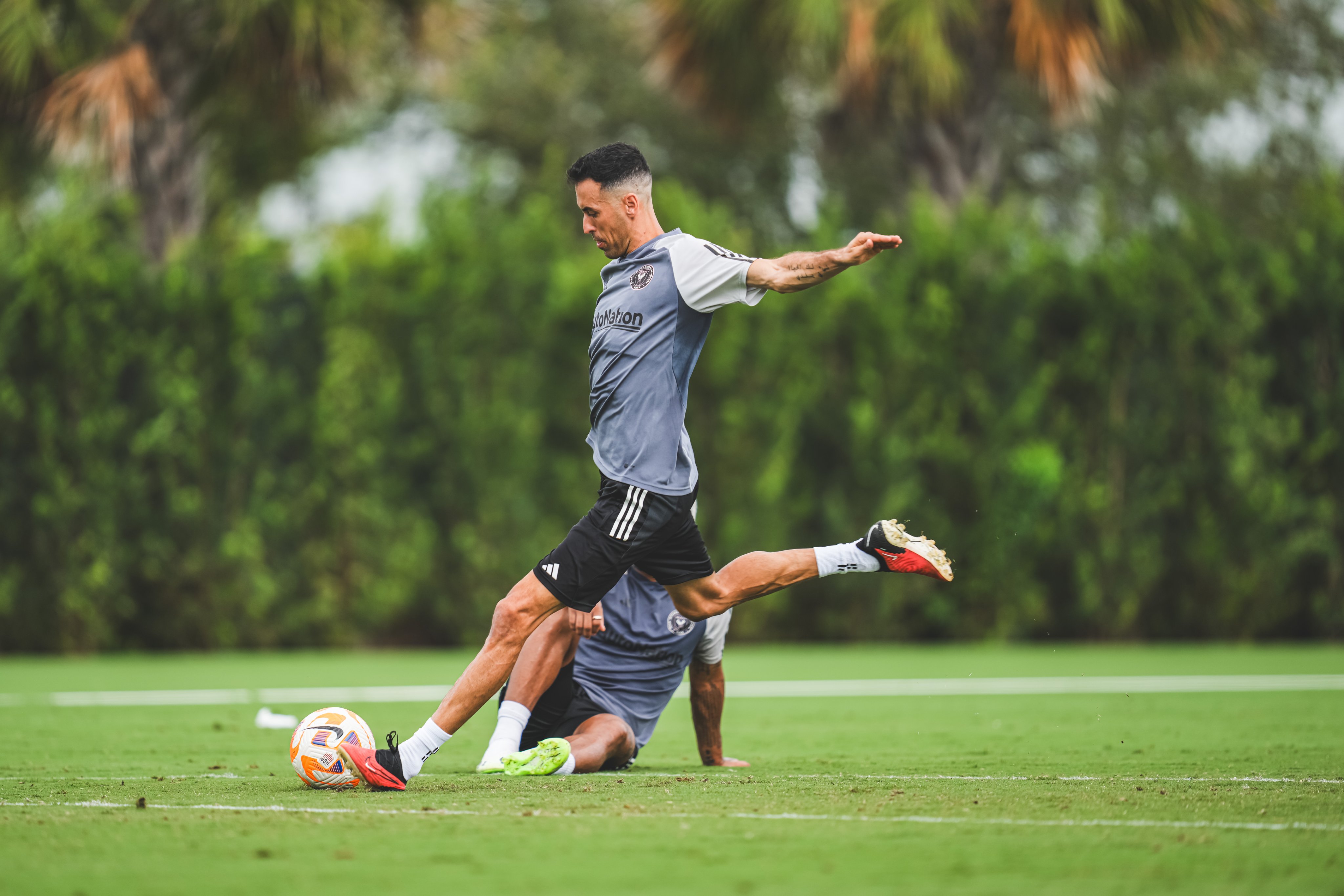 Sergio Busquets Inter Miami Training Session Wallpaper