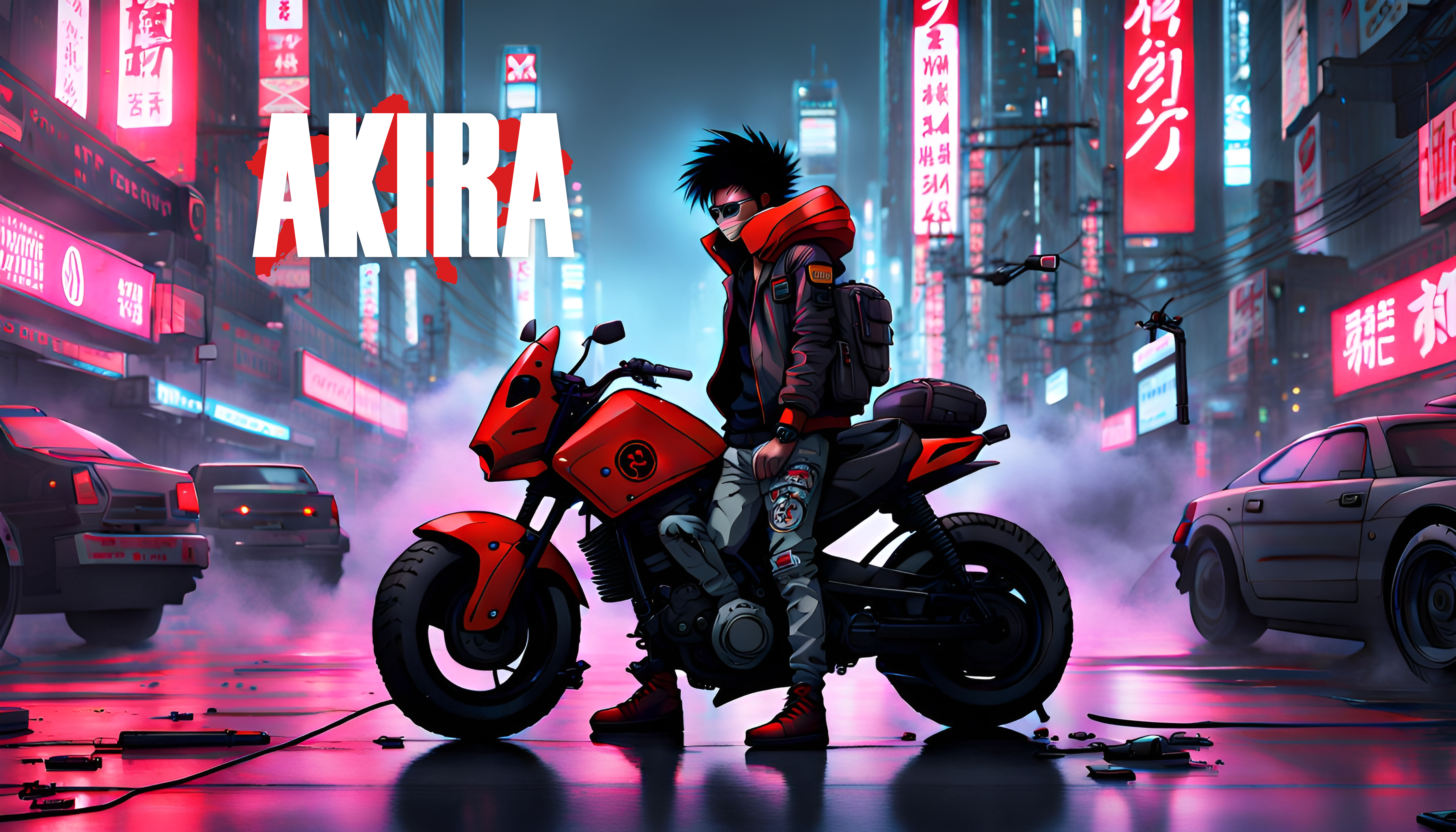 Anime Akira 8k Ultra HD Wallpaper by kingbonj