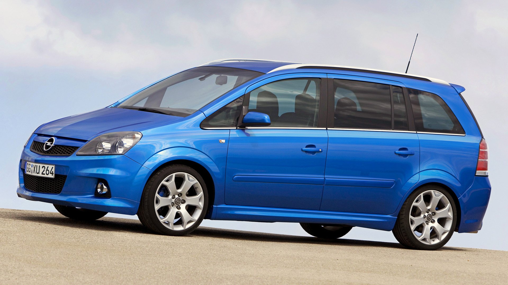 Download Compact MPV Vehicle Opel Zafira OPC HD Wallpaper