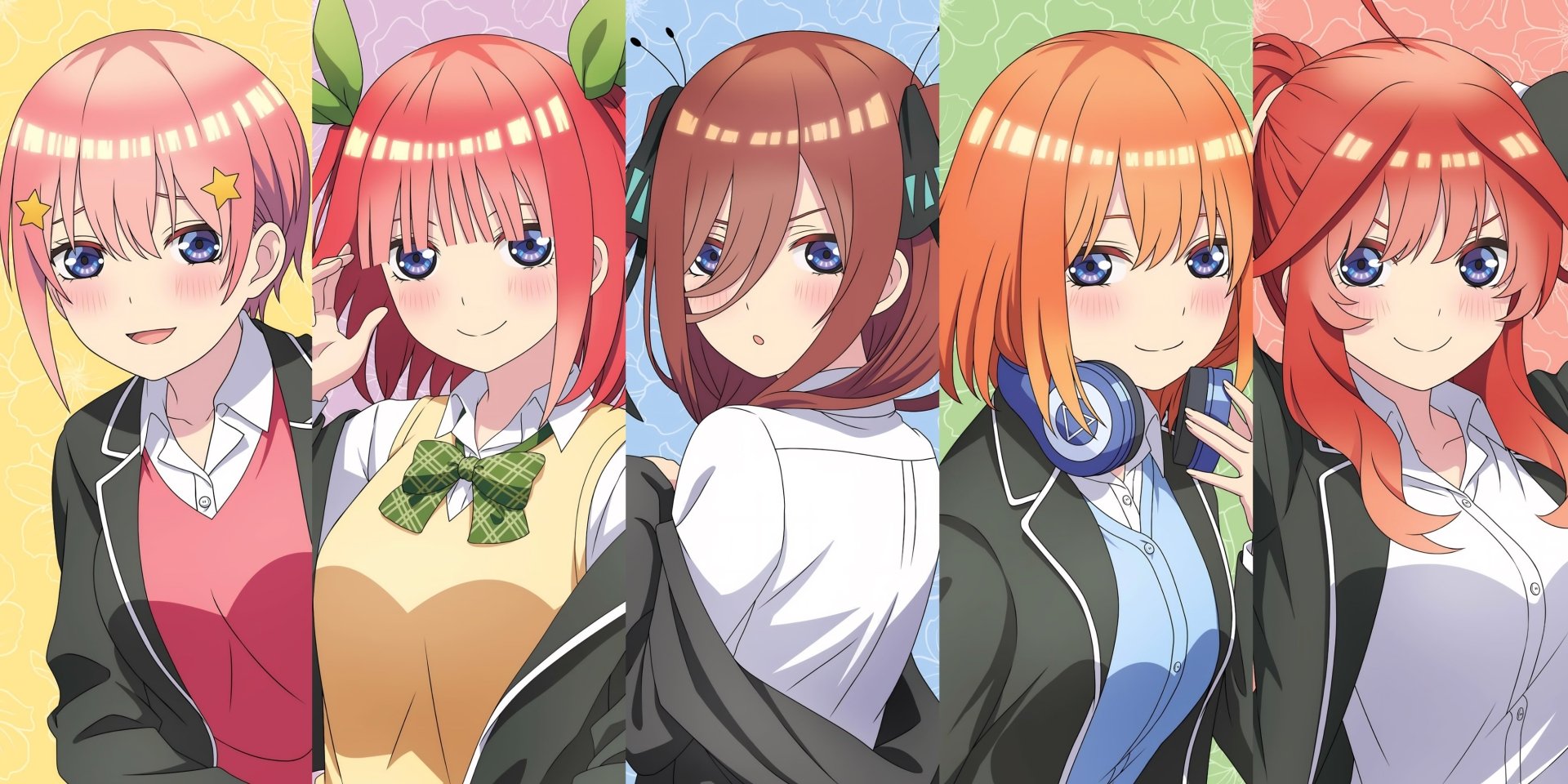 Download Ichika Nakano Nino Nakano Miku Nakano Yotsuba Nakano Itsuki 