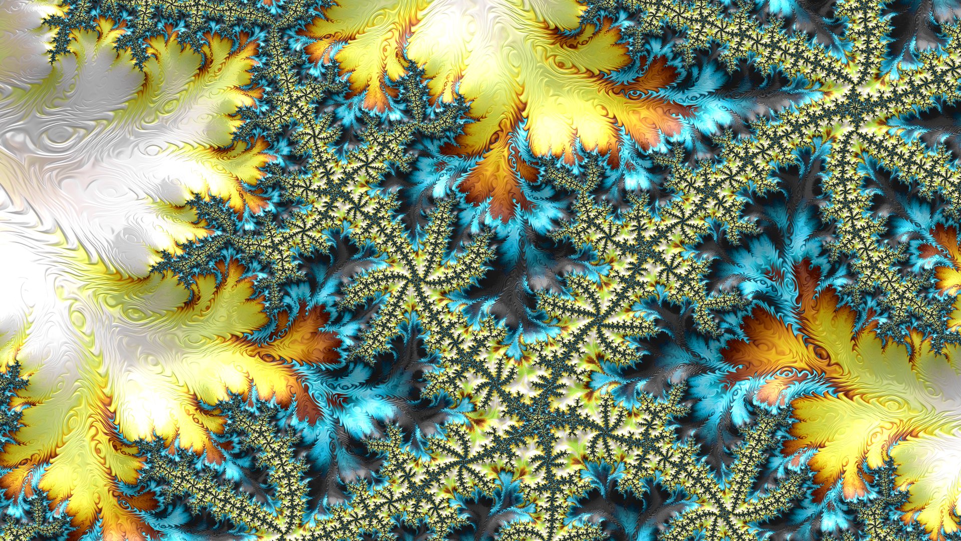 8k Trippy Psychedelic Fractal Wallpaper by Dr-Pen