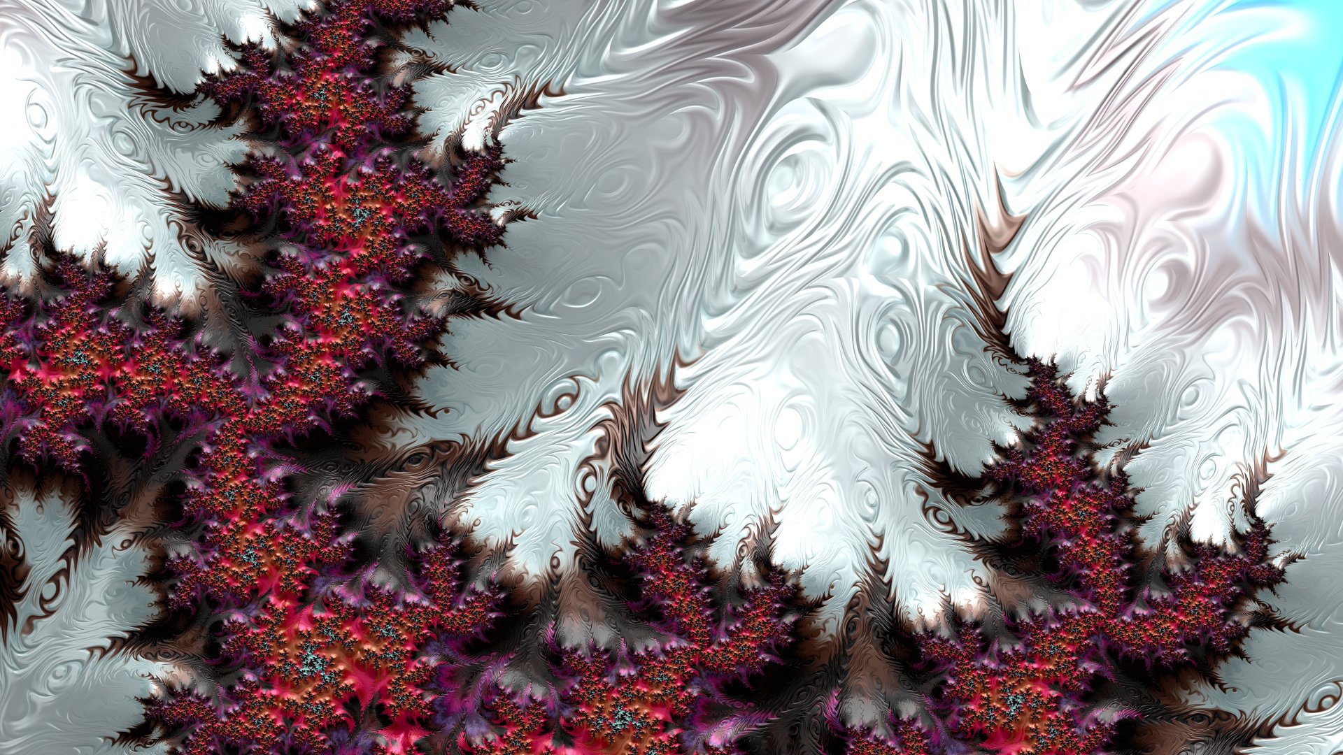 8k Trippy Psychedelic Fractal Wallpaper by Dr-Pen