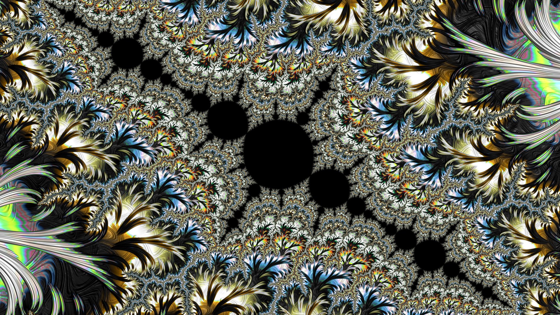 8k Trippy Psychedelic Fractal Wallpaper by Dr-Pen