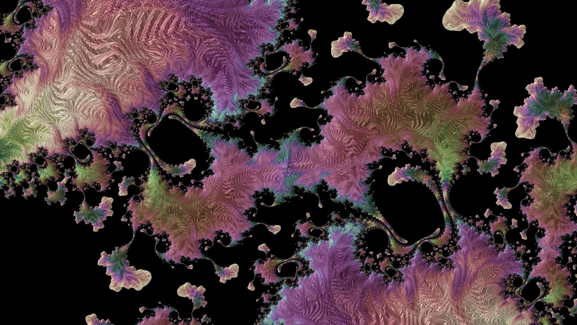 8k Trippy Psychedelic Fractal Wallpaper by Dr-Pen