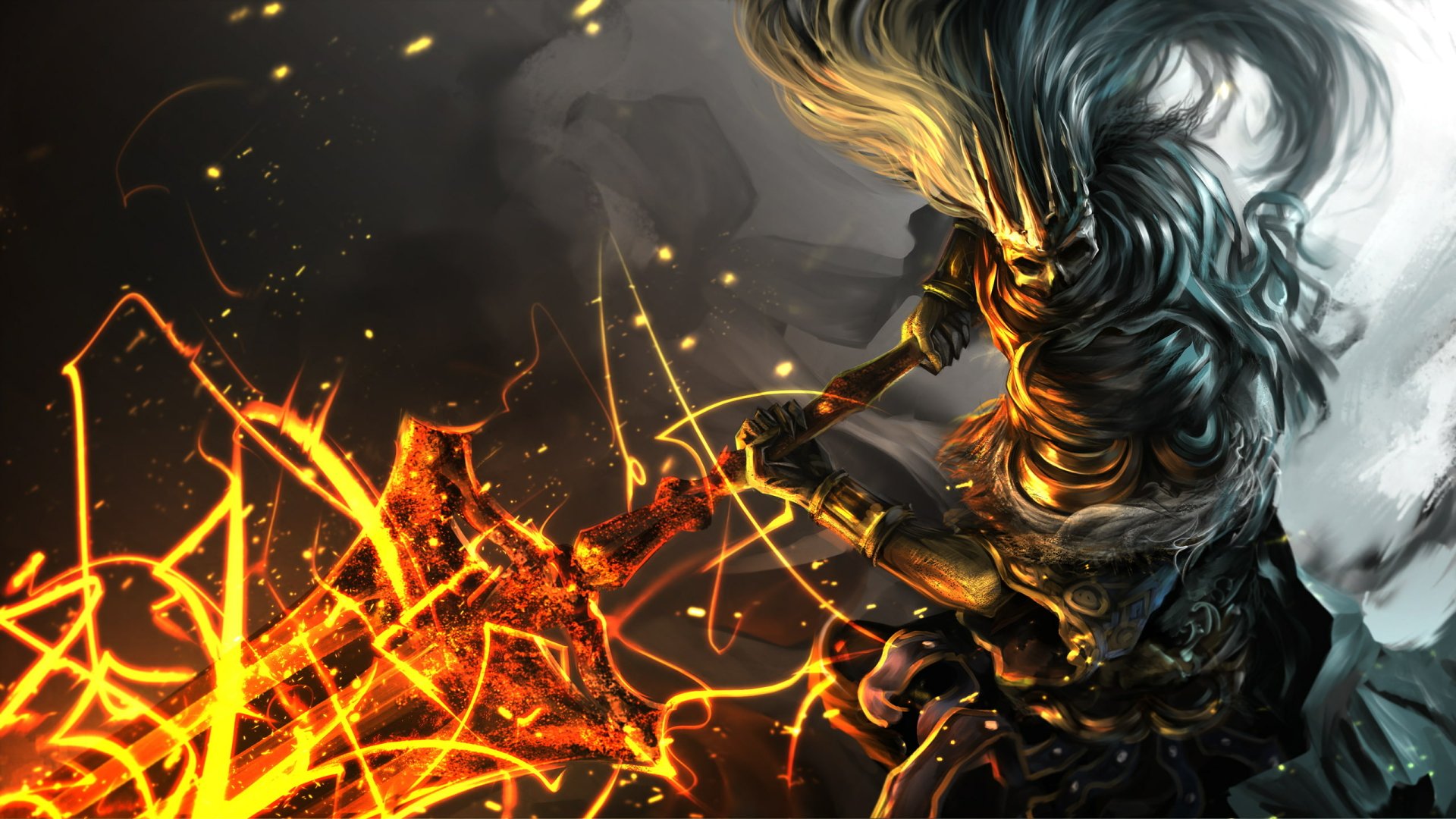 Nameless King Dark Souls III HD Wallpaper