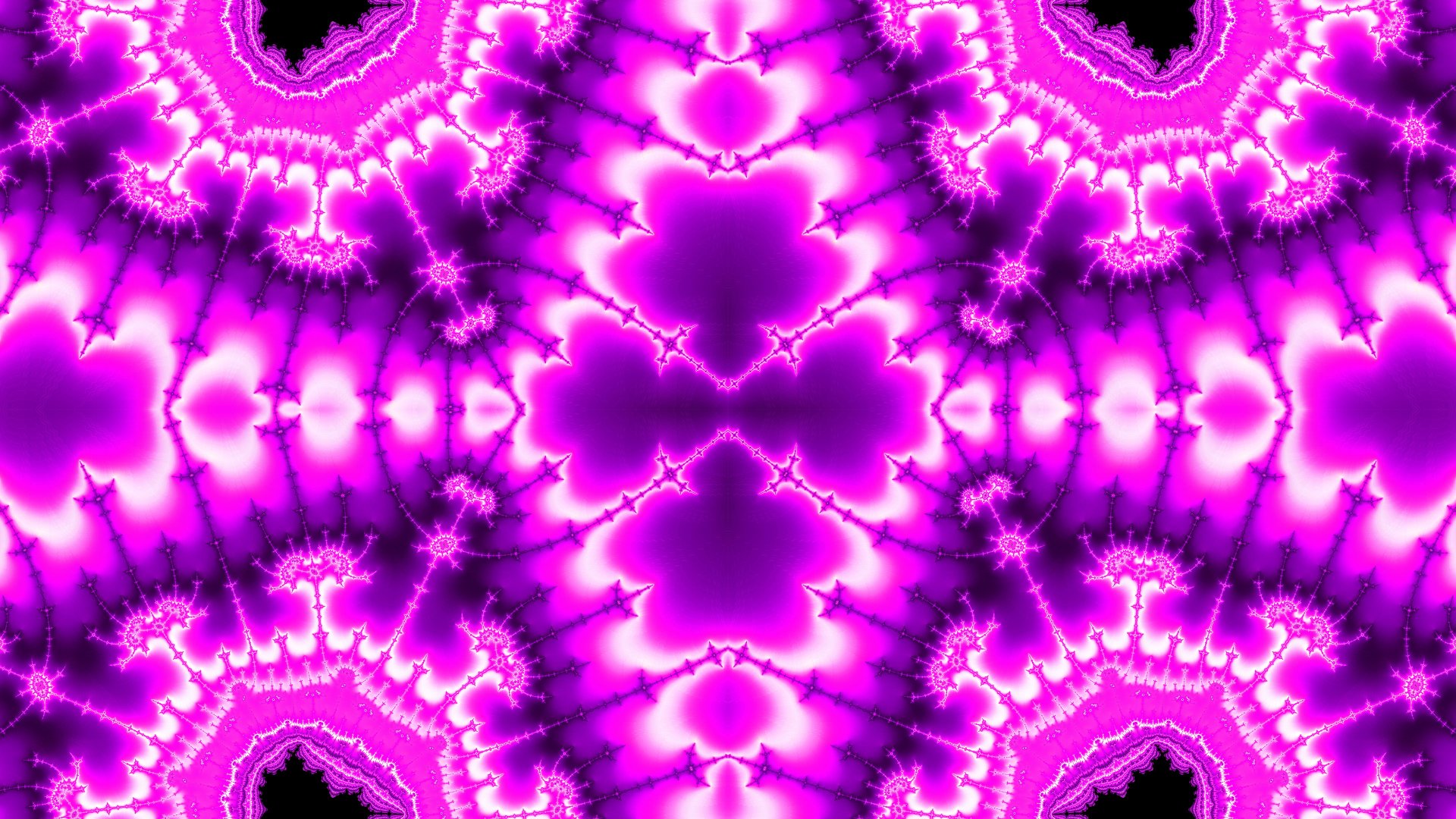 Trippy Psychedelic Fractal Wallpaper by Dr-Pen