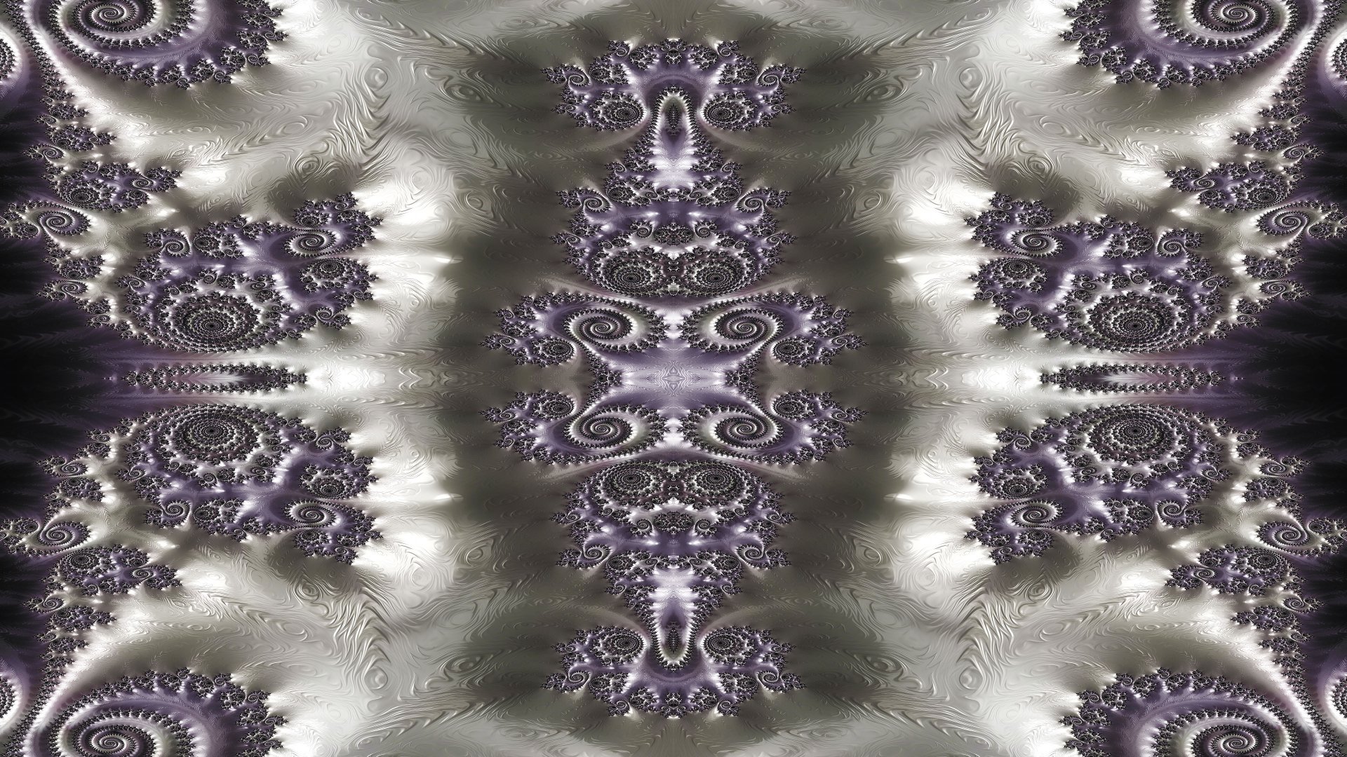 Trippy Psychedelic Fractal Wallpaper by Dr-Pen