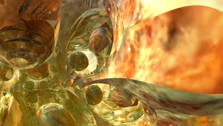  8k 3d Trippy Psychedelic Space Fractal