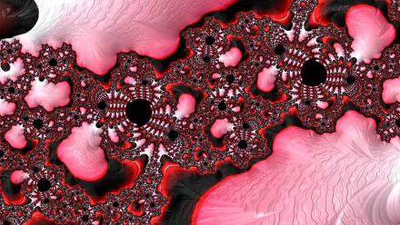  8k Trippy Psychedelic Fractal Wallpaper