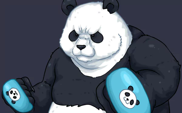  Panda by galuhsantos