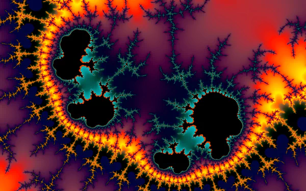  8k Trippy Psychedelic Fractal Wallpaper