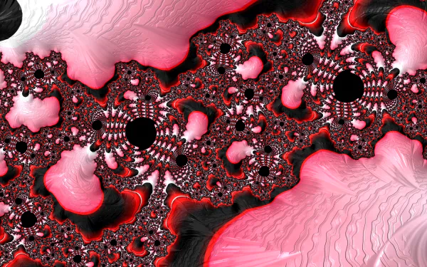  8k Trippy Psychedelic Fractal Wallpaper