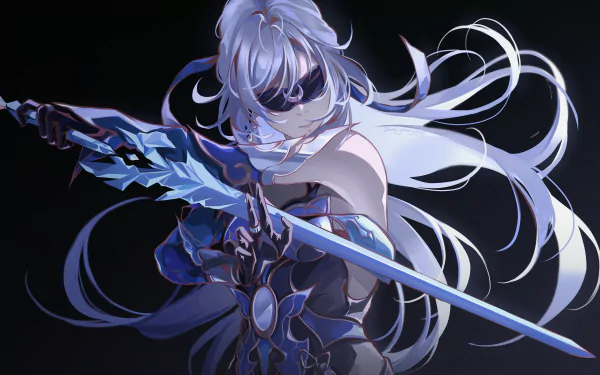 Jingliu (Honkai: Star Rail) video game Honkai: Star Rail HD Desktop Wallpaper | Background Image