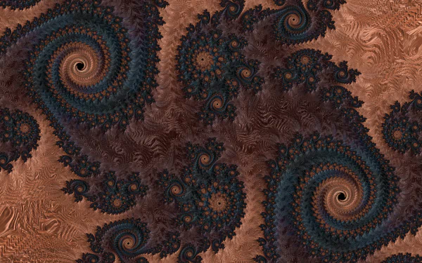  8k Trippy Psychedelic Fractal Wallpaper