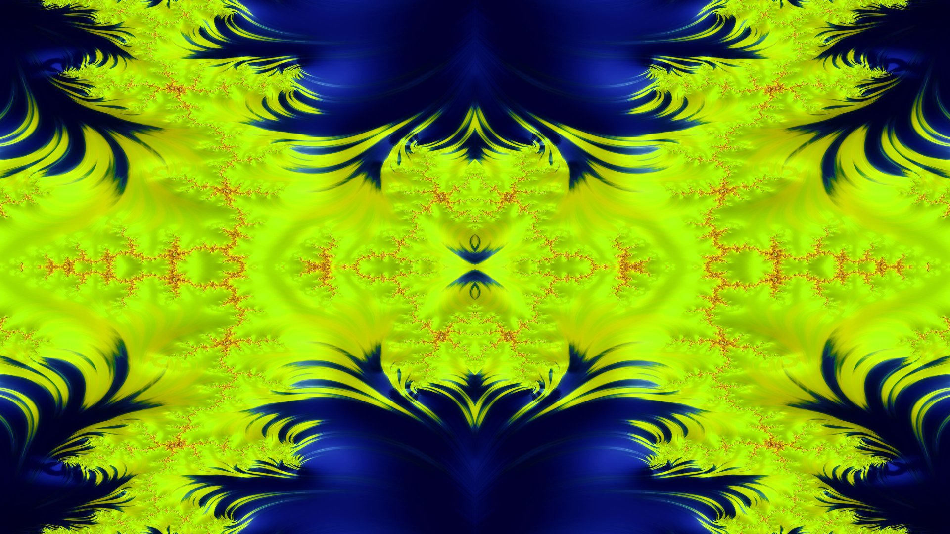 Trippy Psychedelic Fractal 4k Desktop Wallpaper by Dr-Pen