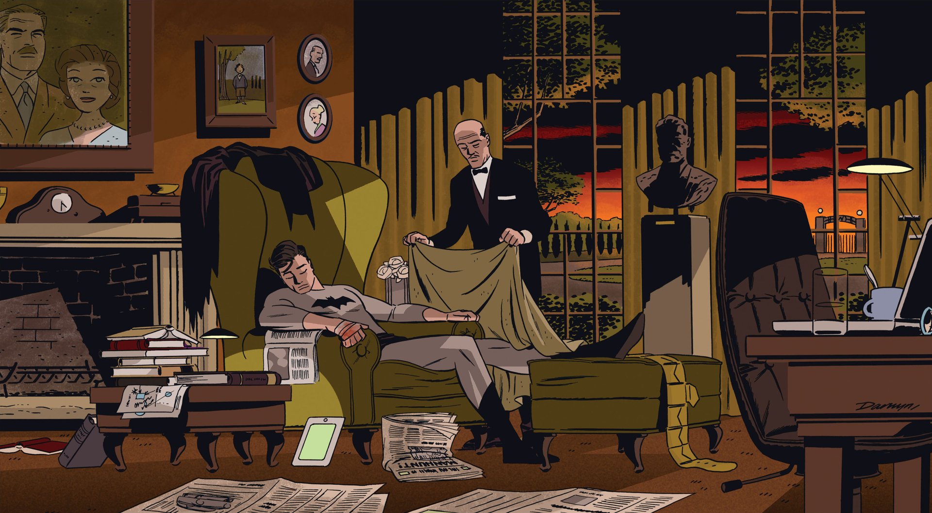 Download Comic Detective (Comics) 4k Ultra HD Wallpaper by Darwyn Cooke