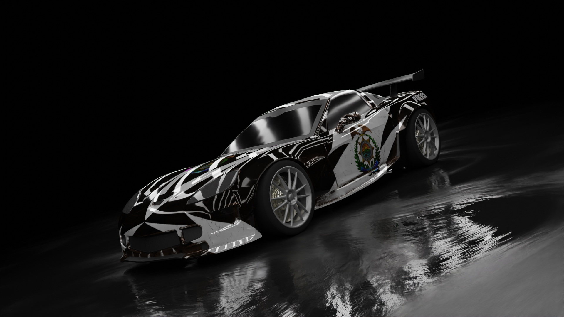Need for Speed Most Wanted Cross Corvette by Sonixx