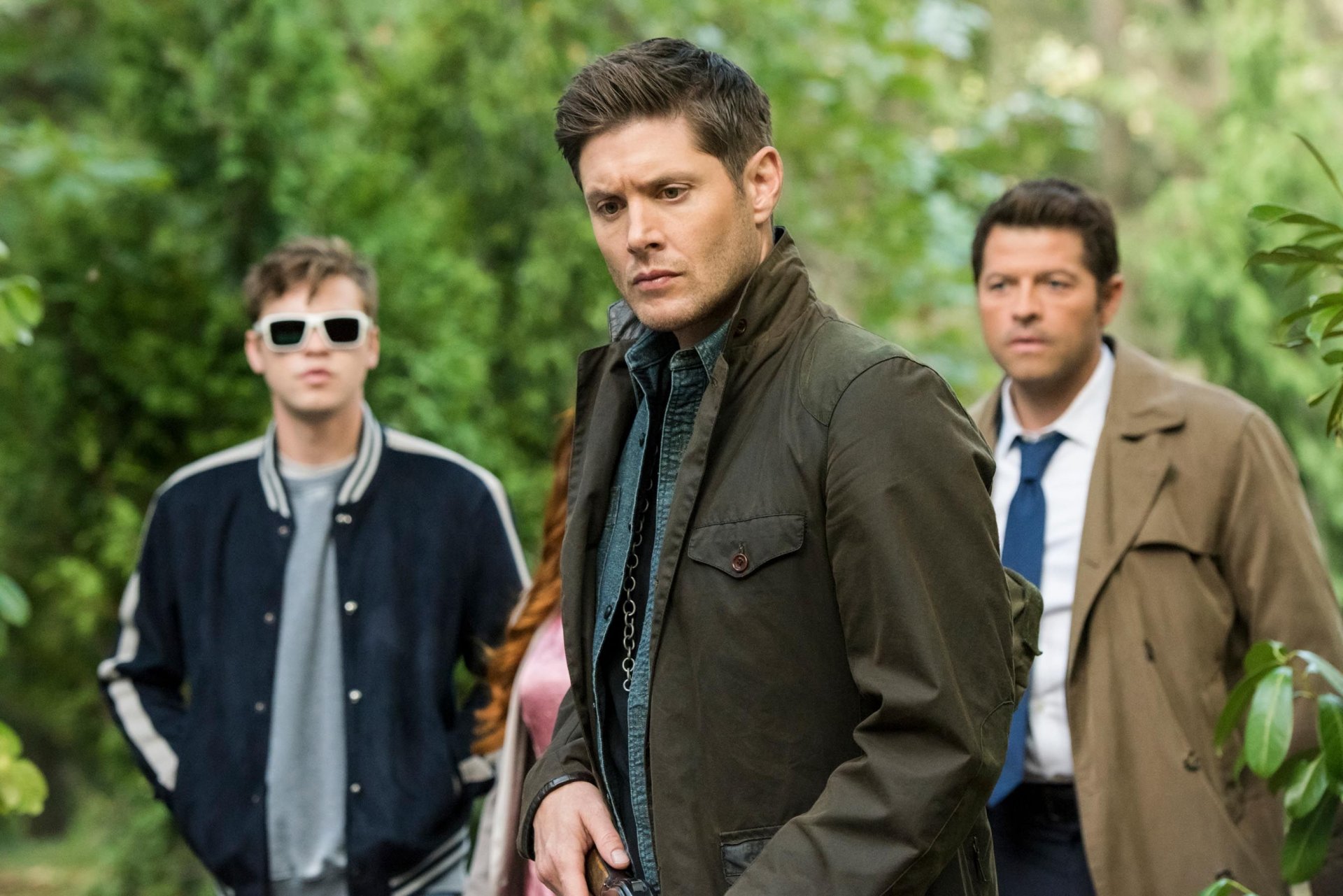 Download Dean Winchester Castiel (Supernatural) Misha Collins Jensen Ackles TV Show Supernatural (TV Show) HD Wallpaper