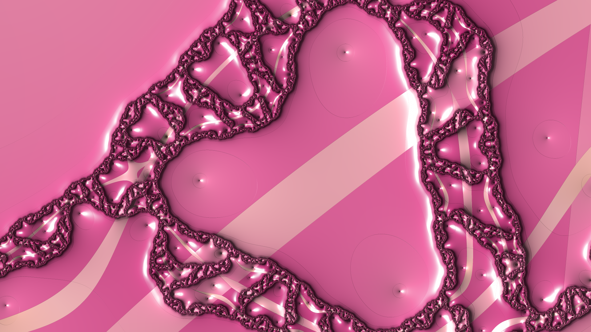 Trippy Psychedelic Fractal Wallpaper by Dr-Pen