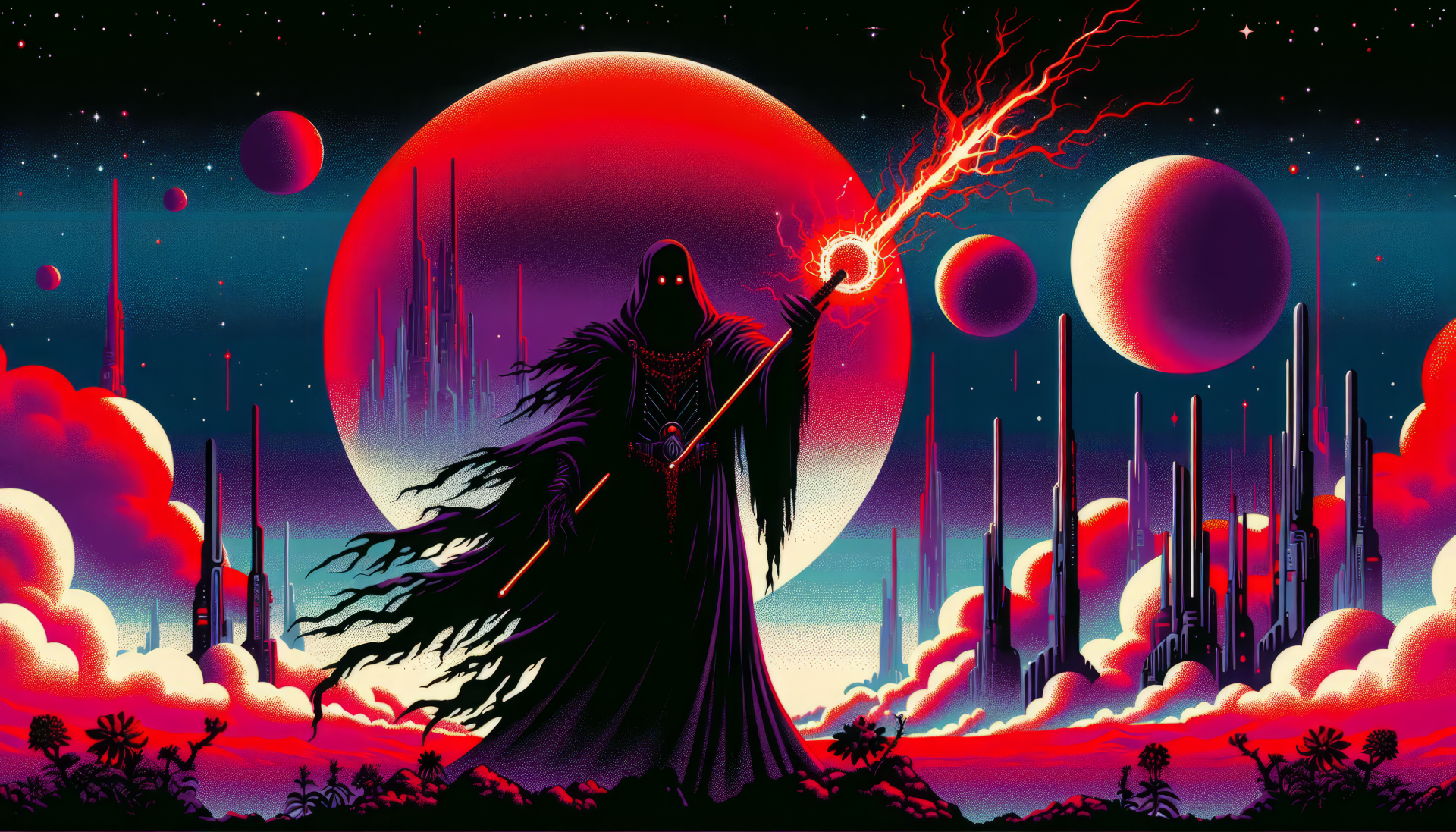 Sith Lord Force Lighting HD Wallpaper by RyMishRy | 3584x2048 ...