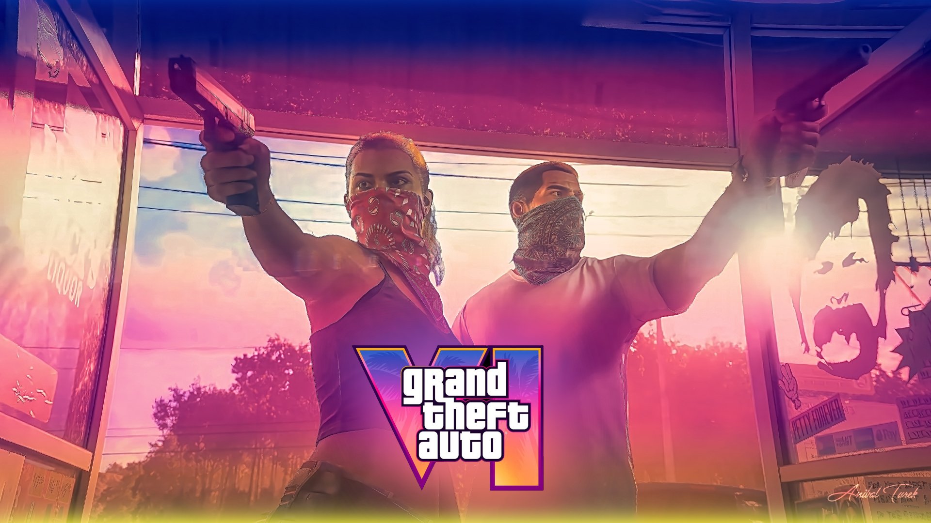 GTA VI WALLPAPER by anibalturek