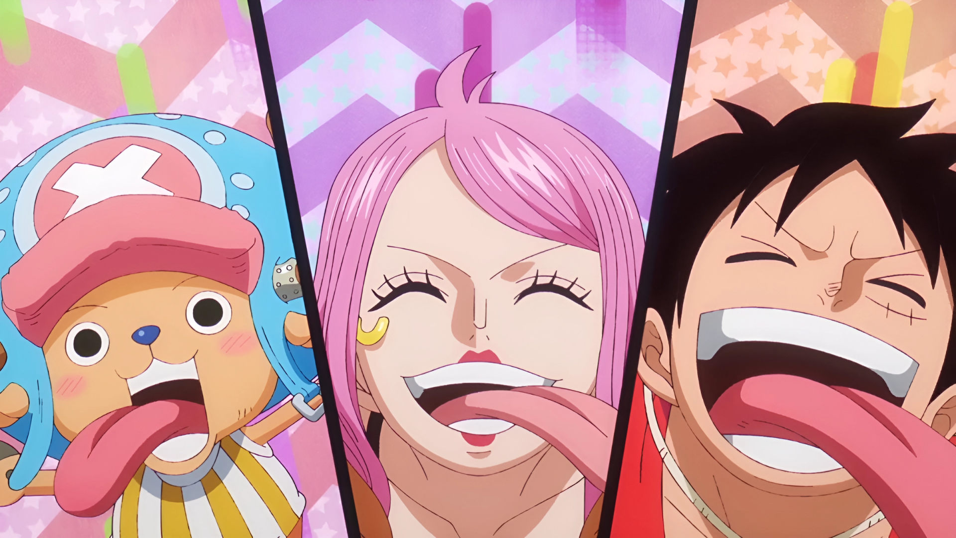 Download Anime One Piece Jewelry Bonney Monkey D. Luffy Tony Tony Chopper HD Wallpaper