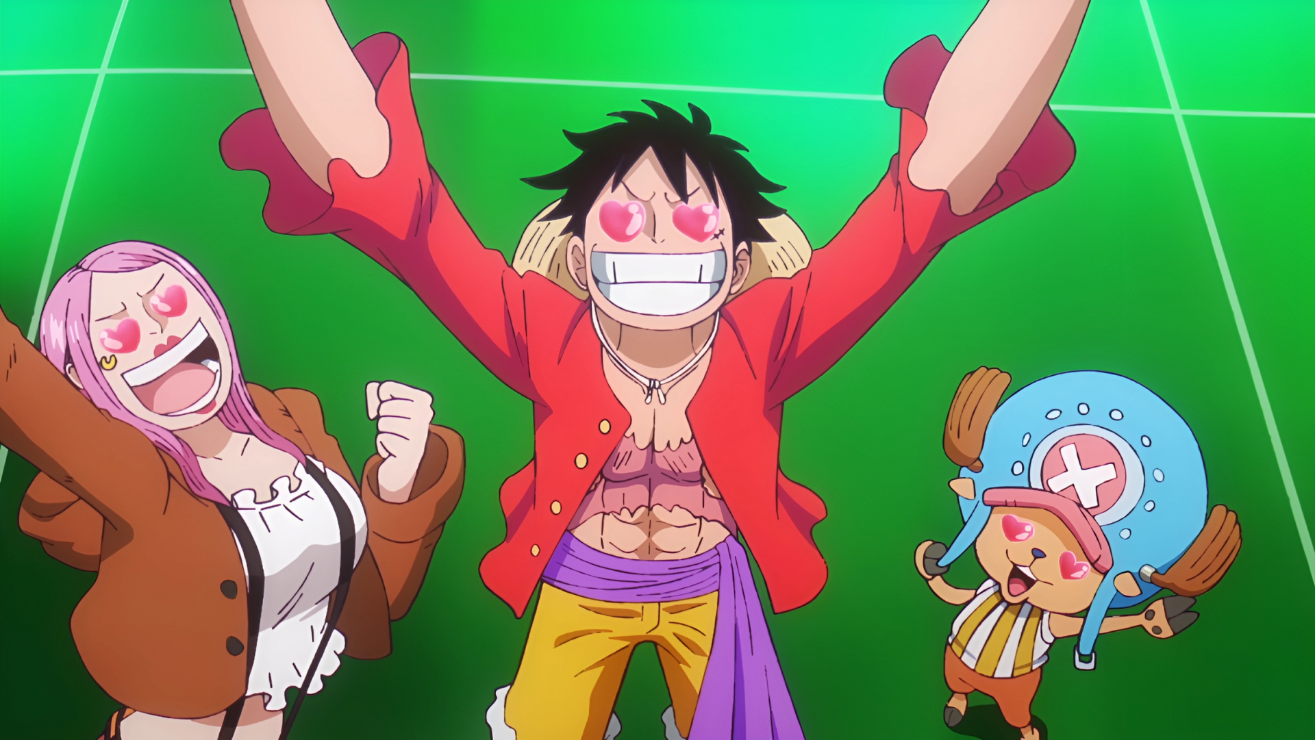 Download Anime One Piece Jewelry Bonney Monkey D. Luffy Tony Tony Chopper HD Wallpaper