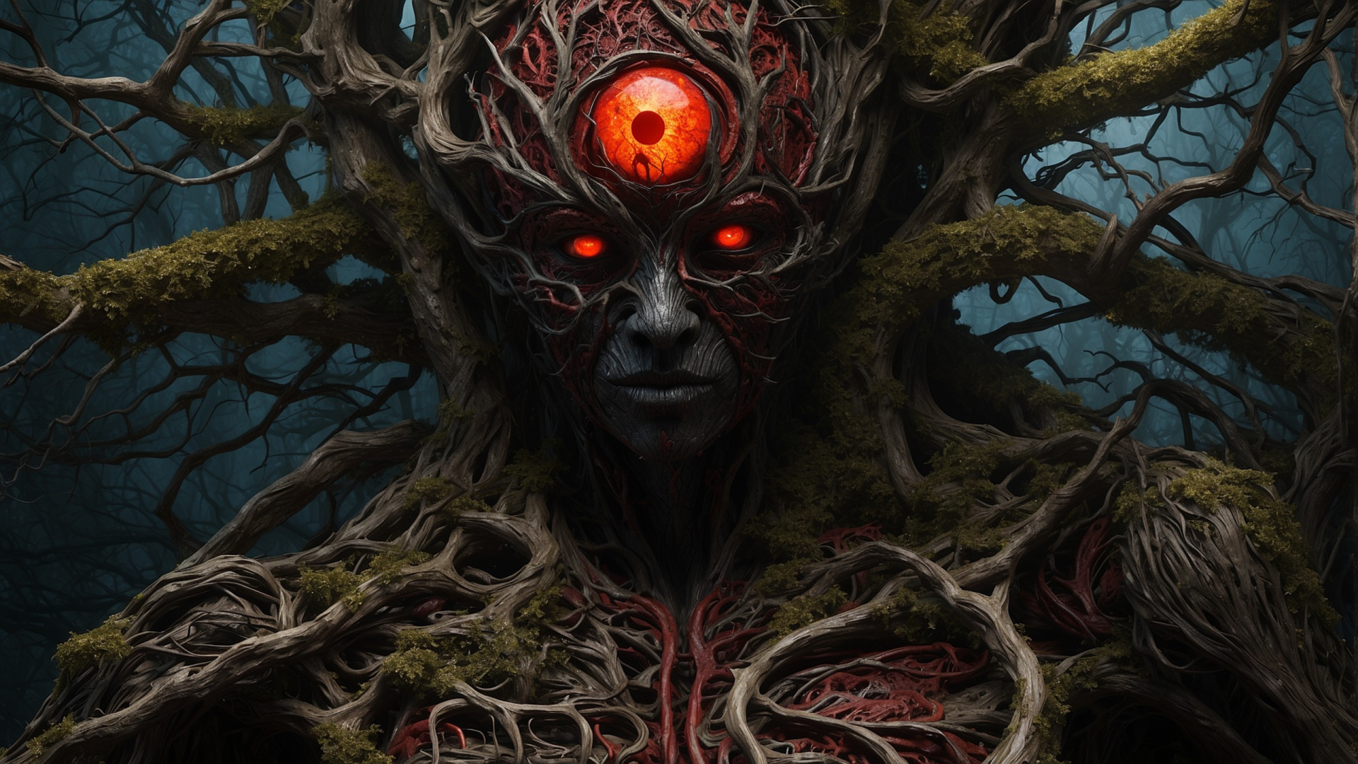 Tree Monster by AnimeHead | 2560x1440 | Wallpaper Abyss
