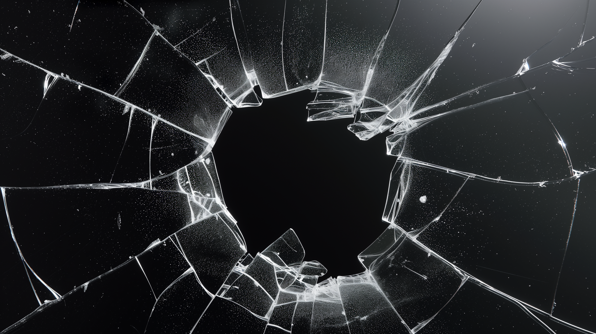 HD wallpaper of a detailed broken screen, serving as a creative desktop background.