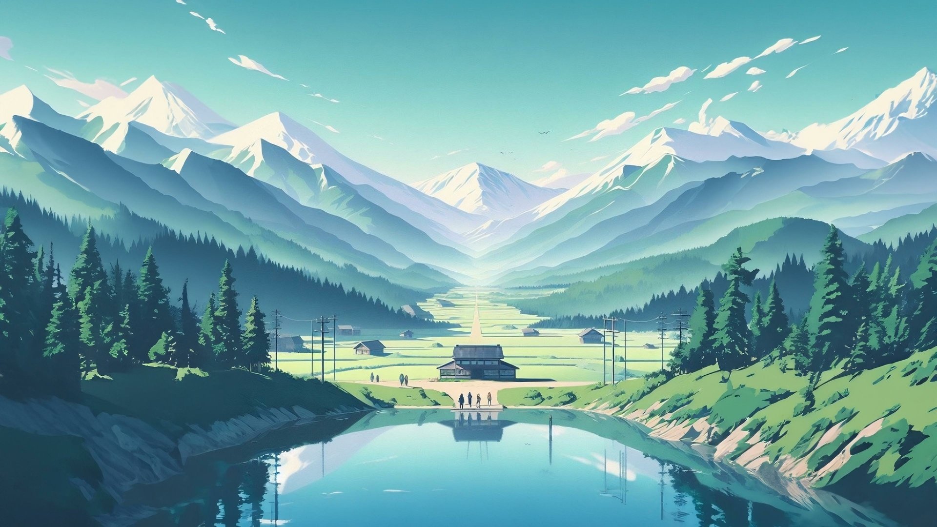 Anime wallpaper by Mendalj