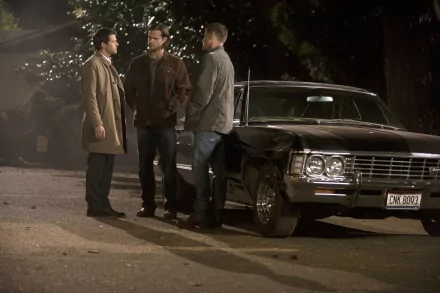 Misha Collins Jensen Ackles Jared Padalecki Dean Winchester Sam Winchester TV Show Supernatural (TV Show) HD Desktop Wallpaper | Background Image