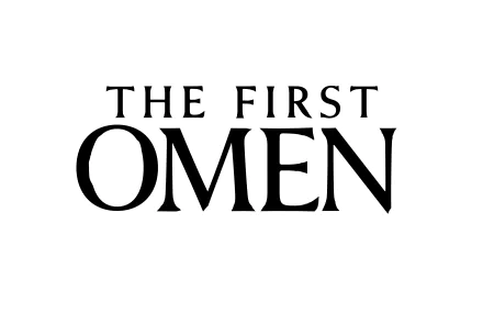 HD Wallpaper of The First Omen Movie Title Logo for Desktop Background