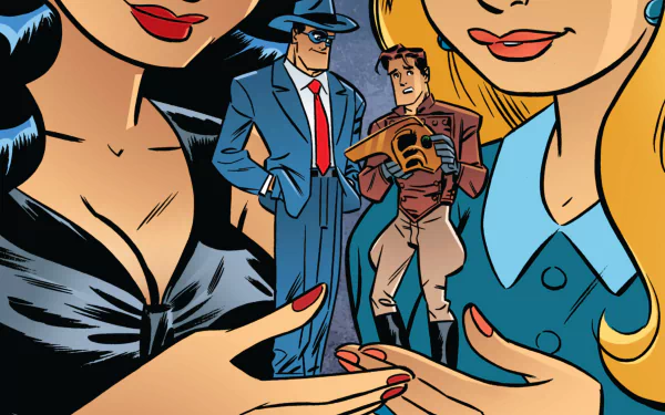 Comic Rocketeer/The Spirit: Pulp Friction HD Desktop Wallpaper | Background Image