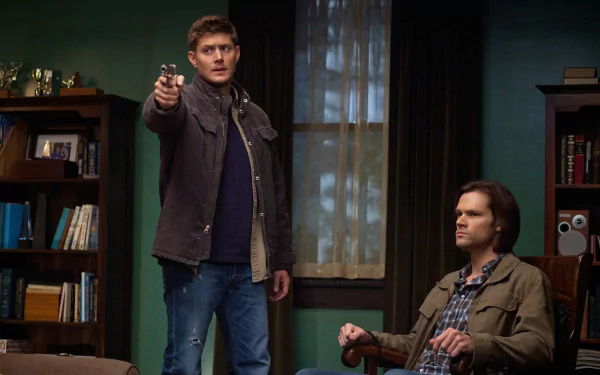 Jensen Ackles Jared Padalecki Sam Winchester Dean Winchester TV Show Supernatural (TV Show) HD Desktop Wallpaper | Background Image