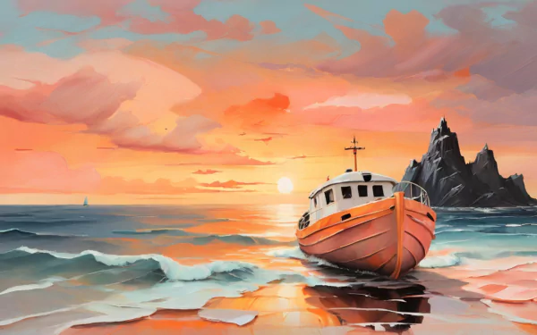  Boat Drawing