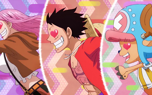 Anime One Piece Jewelry Bonney Monkey D. Luffy Tony Tony Chopper HD Desktop Wallpaper | Background Image