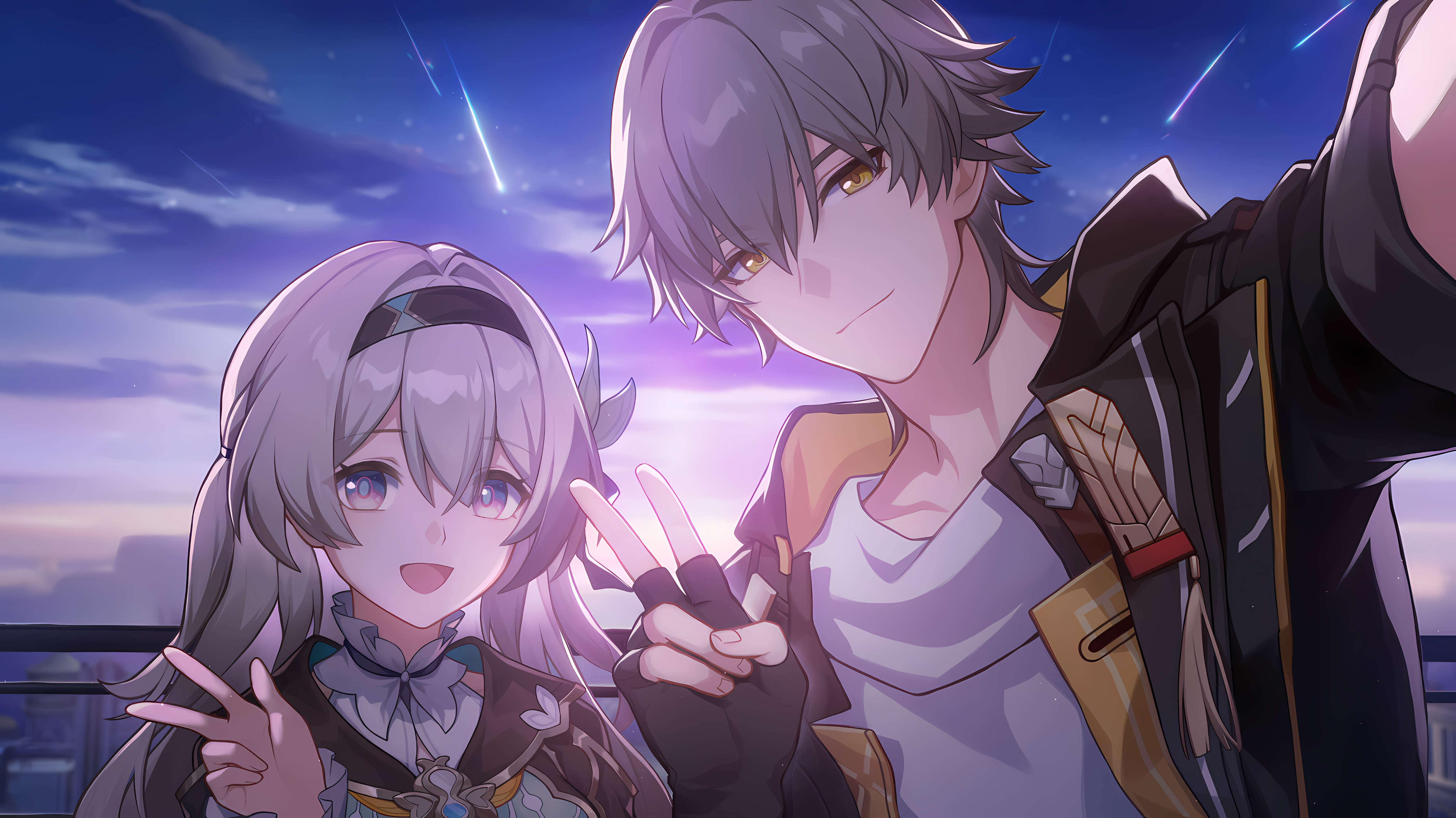 Download Honkai: Star Rail Firefly (Honkai: Star Rail) Caelus (Honkai: Star  Rail) Video Game 4k Ultra HD Wallpaper