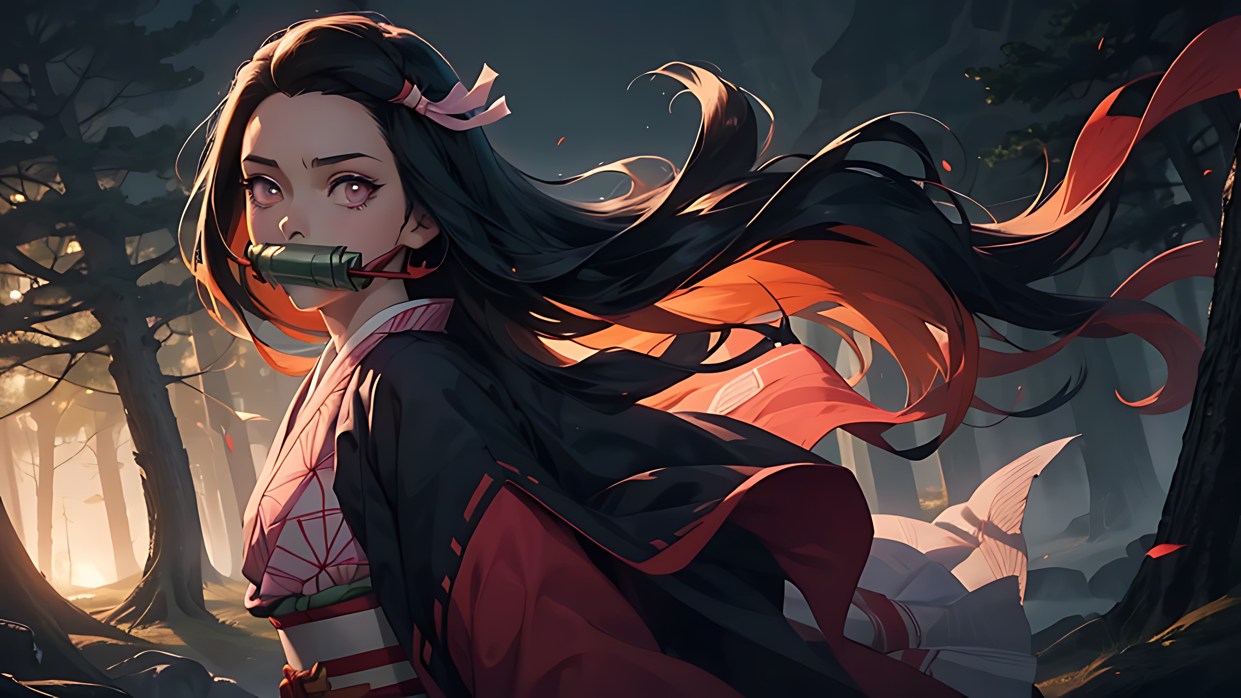 Nezuko demon slayer by lukychandra