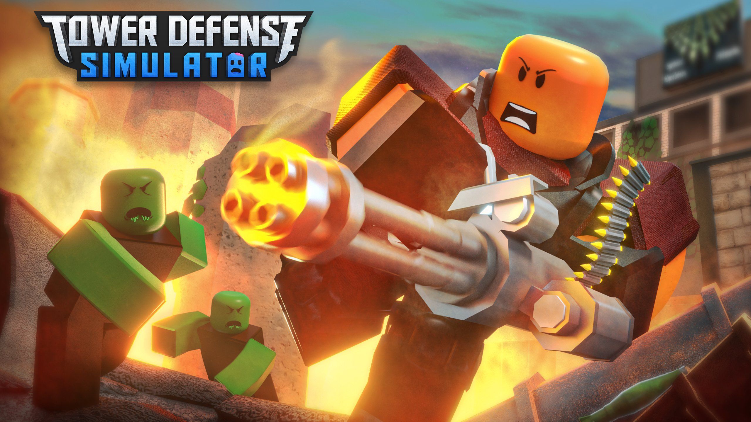 Roblox Tower Defense Simulator HD Wallpaper