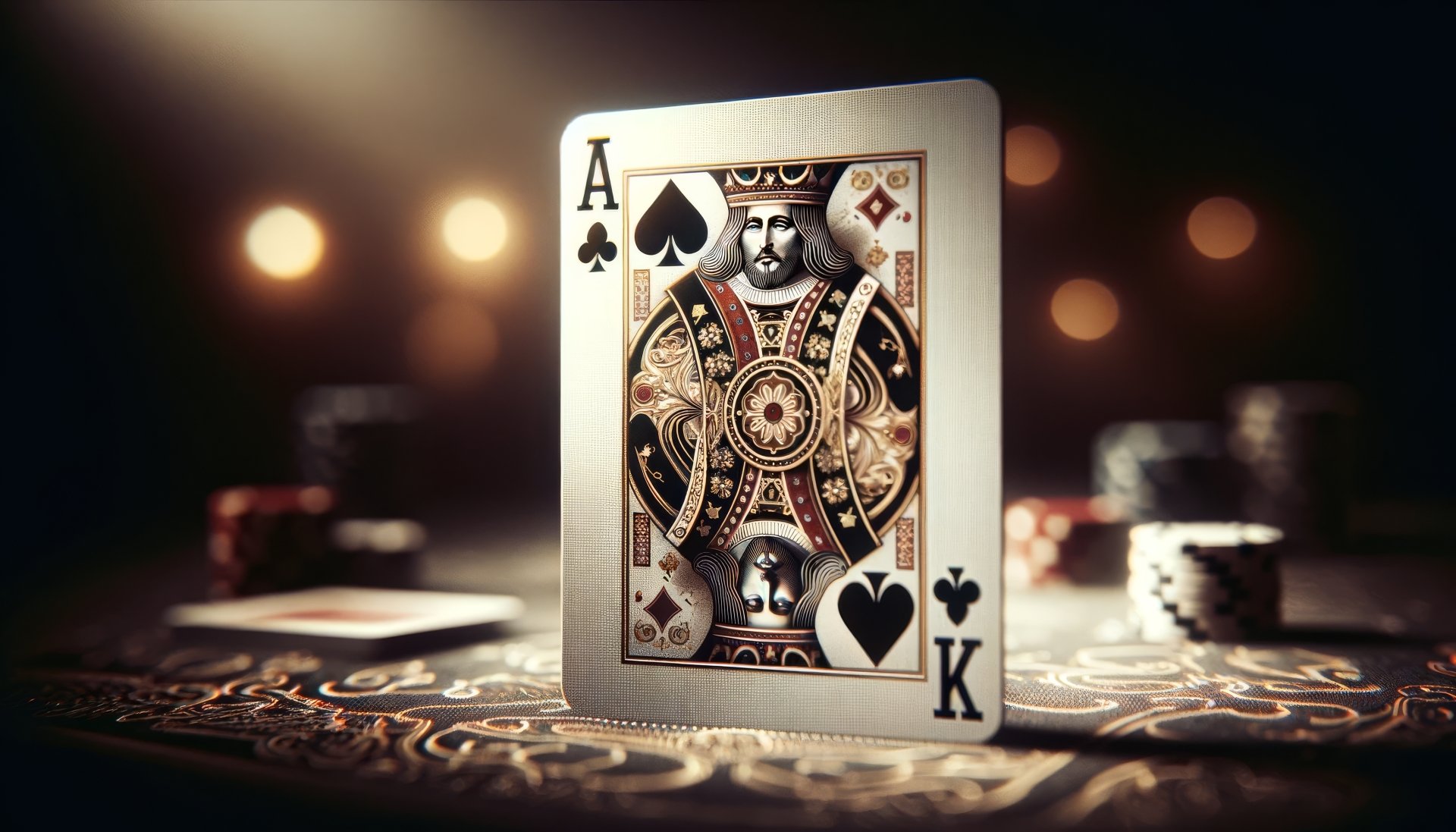 King Of Spades Poker Card Hd Wallpaper By Patrika