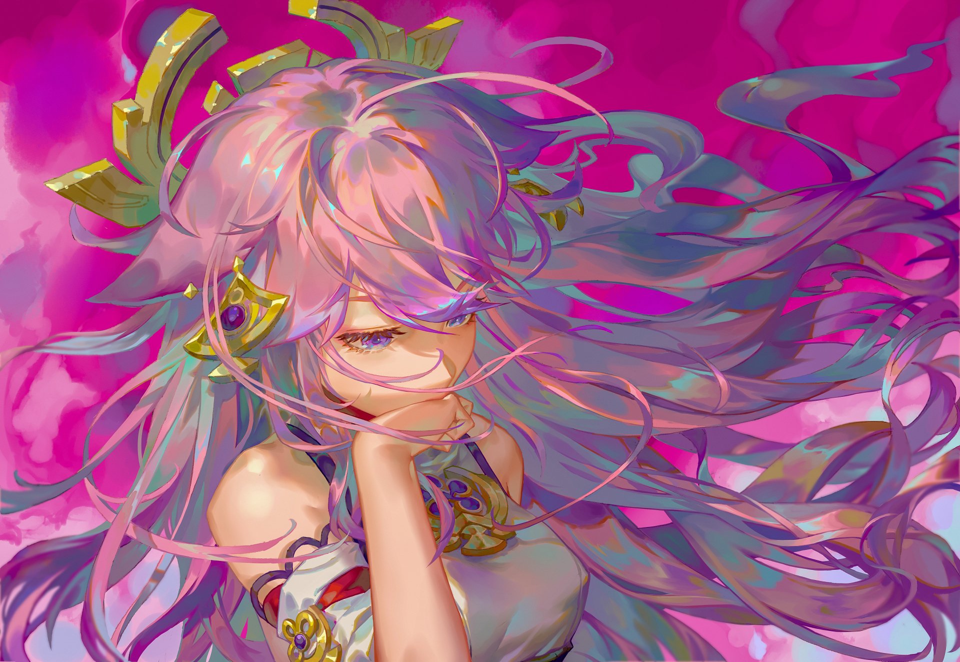 Download Genshin Impact Yae Miko Guuji (Genshin Impact) 4k Ultra HD