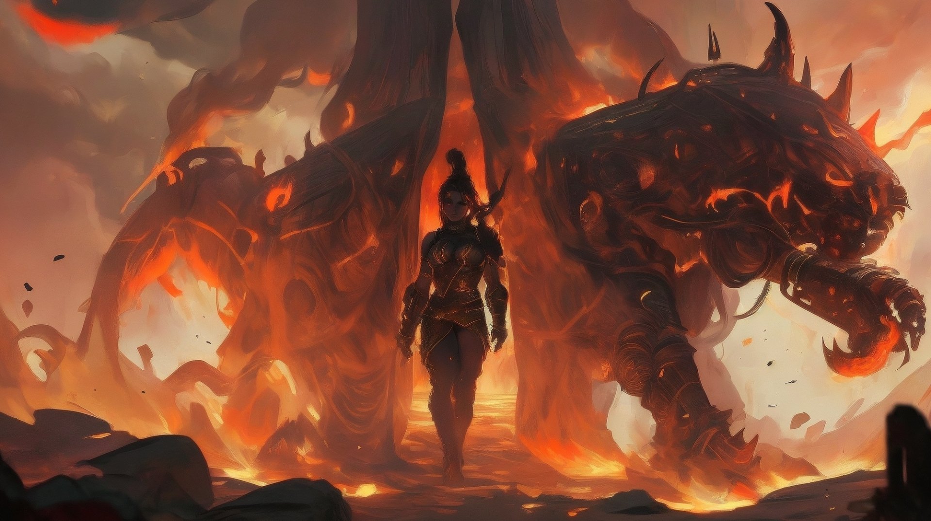 Route of warrior 5 by YukhonSama